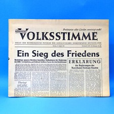 Märk. Volksstimme 14.08.1961 Geburtstag Hochzeit 14.8.1961 Tageszeitung 14. Aug.