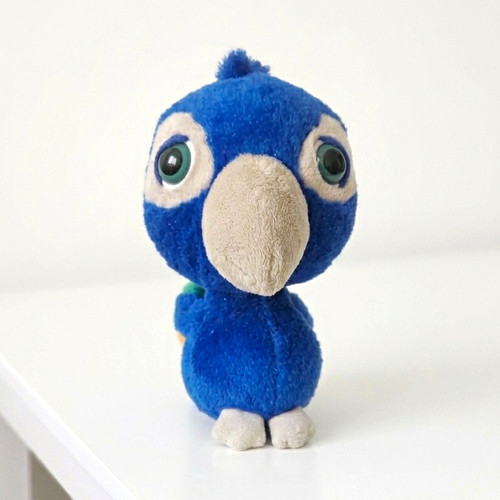 Blaues vogel stoff - blaues, stoff-