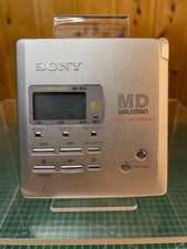 Sony MD Walkman MZ-R55 Lettore Minidisc Player Recorder teildefekt Silber