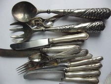 Konvolut altes Silberbesteck 1,6kg 