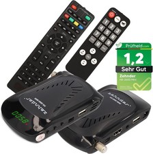 Zehnder HX 2600 Mini + Seniorenfernbedienung - Full HD DVB-S2 Receiver 