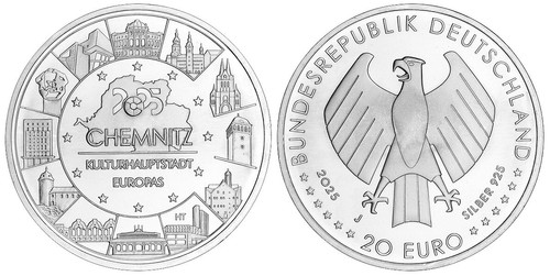 Brd euro chemnitz - brd, 20