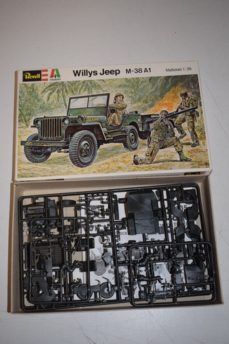 Revell 2135 willy jeep 38 - willy,