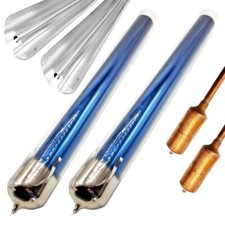 2er-Set Ersatzröhren + 24mm Heat-Pipe Röhrenkollektoren Vakuumröhrenkollektoren