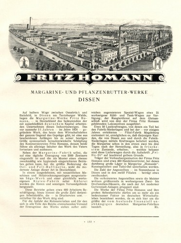 Margarine werke dissen reklame - dissen,