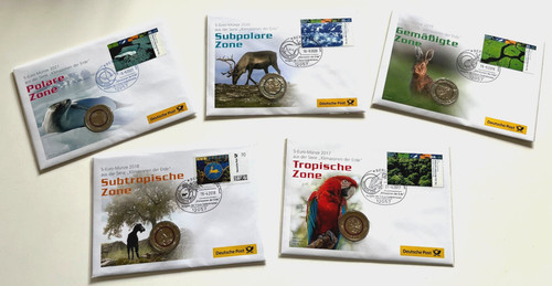 Numisbriefe deutsche post - 5,