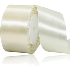 Satinband Creme 50mm breit 23