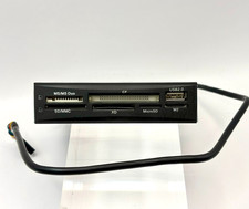 CSL 19642 3,5" Interner Card Reader USB 2.0 Schwarz