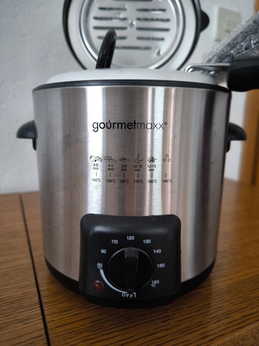 Frittier und fonduetopf - fonduetopf, von