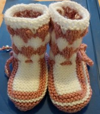 Babyschuhe, gestrickt
