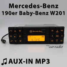 Mercedes 190er Radio Audio 10 BE3100 MP3 AUX-IN Becker C-Klasse W201 Autoradio