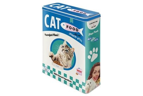 Blechdose katzenfutter - blechdose, "katzenfutter
