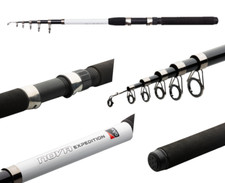 DAM  Nova Expedition 1,8M - 3,0M Teleskoprute Schwarzanglerrute Tele Reiserute