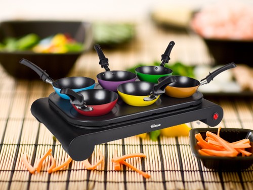 Asia wok pfannen set für - pfannen,