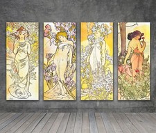 Alphonse Mucha Die Blumen