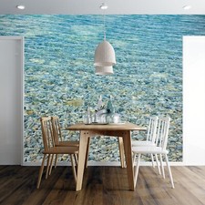 3D See Steine Q469 Tapete Wandgemälde Fototapete Selbstklebend Kay