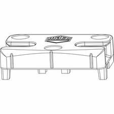 Maco Sicherheitsschließblech 96674 für Kunststofffenster und Pilzkopfzapfen