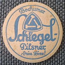 Alter Bierdeckel --- Brauerei Schlegel Bochum