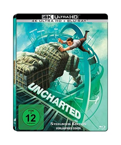 Uncharted uhd steelbook - uhd+bd,