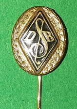 Deutscher Sängerbund, Goldene Ehrennadel PIN ANSTECKER ABZEICHEN SELTEN RAR ?
