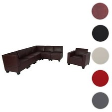 Modular Sofa-System Couch-Garnitur Lyon 6-1, Kunstleder