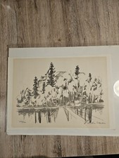 Lithographie handsigniert nummeriert