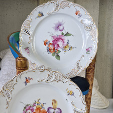 Nymphenburg, 2 Teller mit