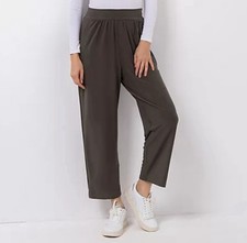 KIM & CO. Hose, 7/8-Länge Deluxe Brazil Knit Eingrifftaschen gerades   gr.M  pp