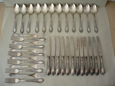 Barock Besteck A. Pasch & Co Solingen 100 Silber  für 12 Personen 36 Teile