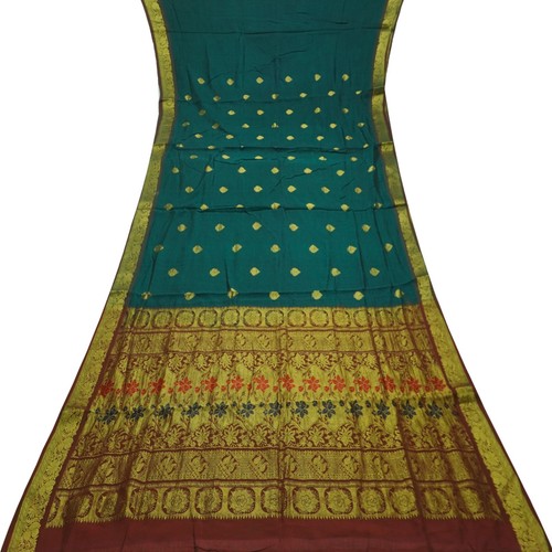 Vintage blaugrün sarees - vintage,