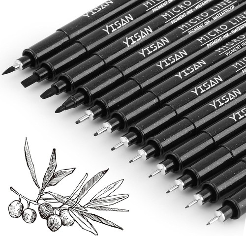Fineliner stifte set stück - fineliner, 12