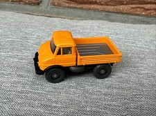Wiking 1:87 370 Mercedes-Benz Unimog 406 geschlos.Fahrerhaus orange o.OVP EMA183