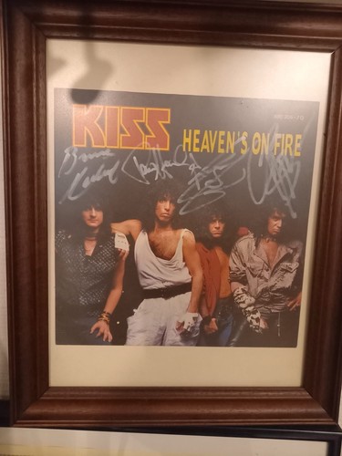 Kiss single vinyl heaven - single,