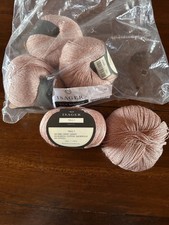 Verkaufe 4 (5) x 50g ISAGER TRIO 1 in der Farbe Powder