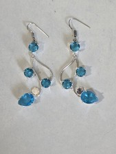 Neu 925 Silber Hängeohrringe