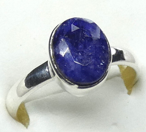Saphir ring 925 silber - 💎,