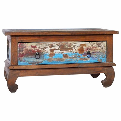 Teak massiv couchtisch - teak,