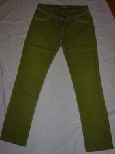 Levis 571 slim fit Hüft-Stretch-Jeans - grau-grün - Gr. W28 L30 - sehr gut