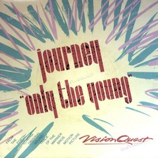 Journey / Sammy Hagar - Only The Young / I'll Fall In Love Again 7" (VG) .