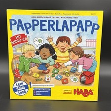 Haba Papperlapapp Spiel mit Audio-CD (302372) – Vollständig sehr guter Zustand