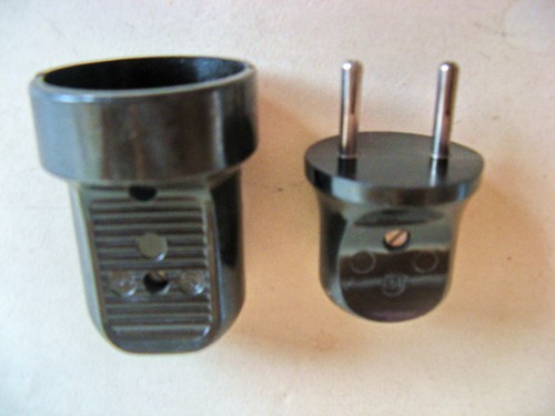 Historischer netzstecker und - historischer,