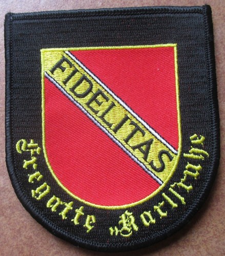 Fregatte karlsruhe patch - karlsruhe,