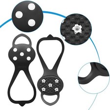 Anti-Rutsch Spikes Schuhe Schuhspikes Eiskrallen Schuhkrallen Gleitschutz Neu