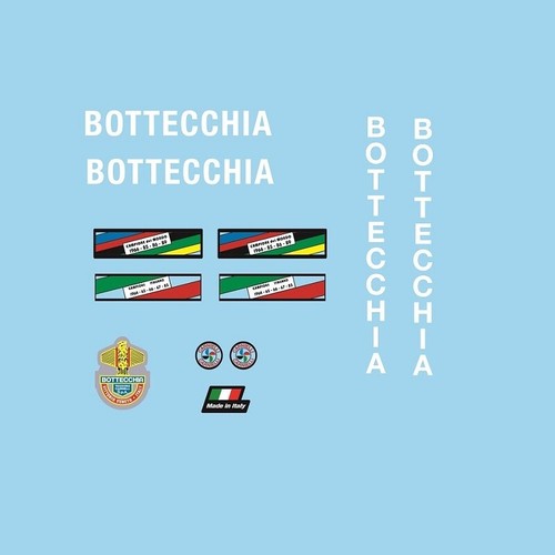 Bottecchia bicycle decals - bottecchia,