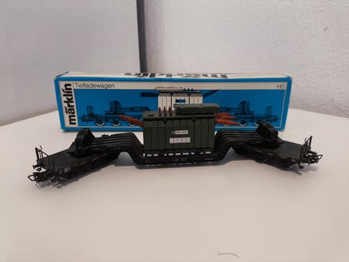 Märklin 4617 tiefladewagen - h0,