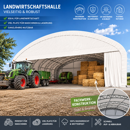 14x11 rundbogenhalle - 14x11, m
