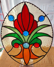 Tiffany Fensterbild Blüte