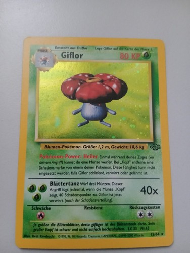 Giflor pokemon holo rare - holo,