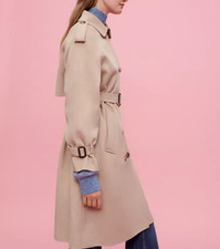 Maje Damen Trenchcoat halblang