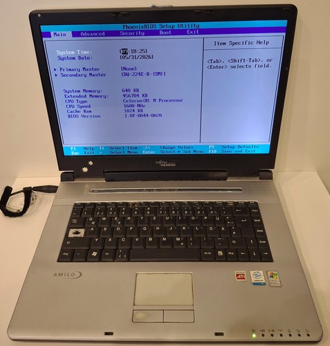 Fujitsu siemens amilo l1310g - fujitsu,